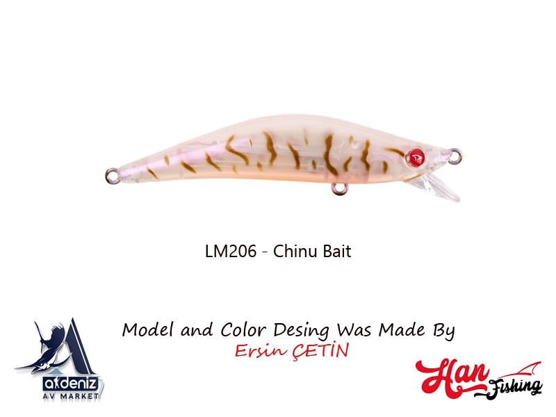 Hanfish Lokman 80S #LM206 Chinu Bait