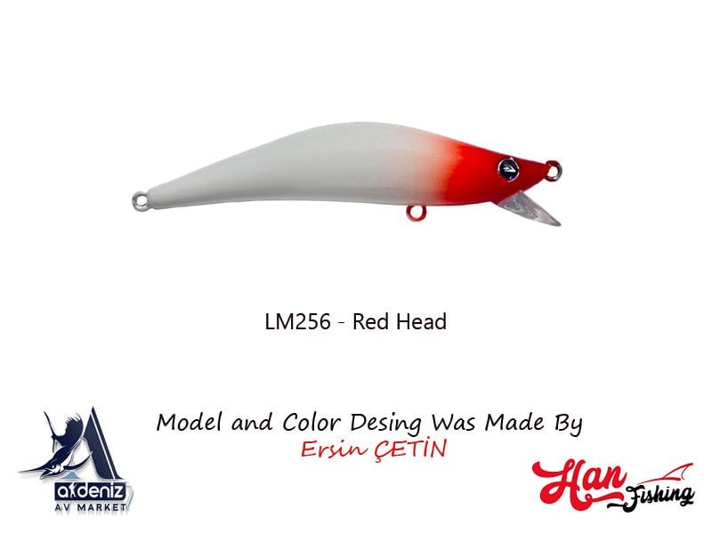 Hanfish Lokman 80S #LM256 Red Head