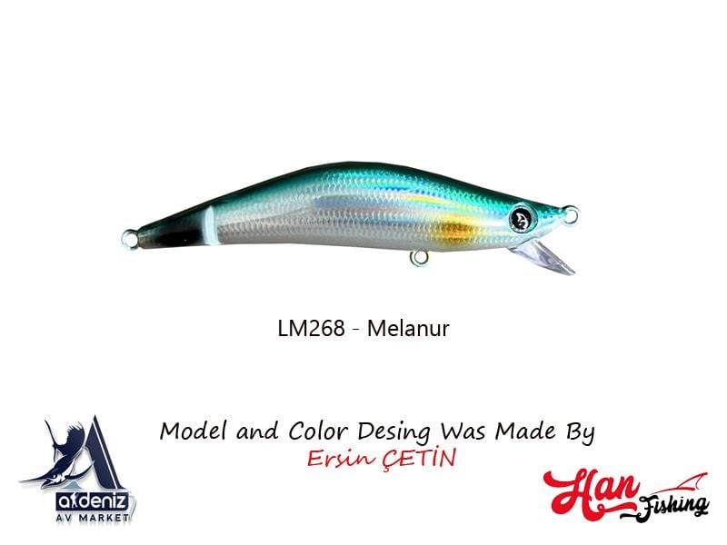 Hanfish Lokman 80S #LM268 Melanur