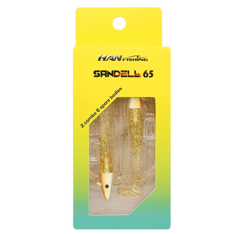 Hanfish Sandeel Silikon 65 mm #SL-650 SandfishHAN FİSHİNG