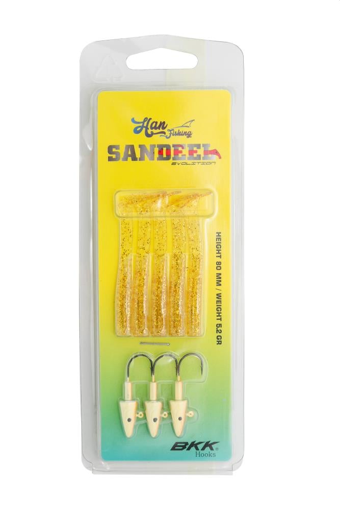 Hanfish Sandeel Silikon 80 mm #SL-810 SandfishHAN FİSHİNG