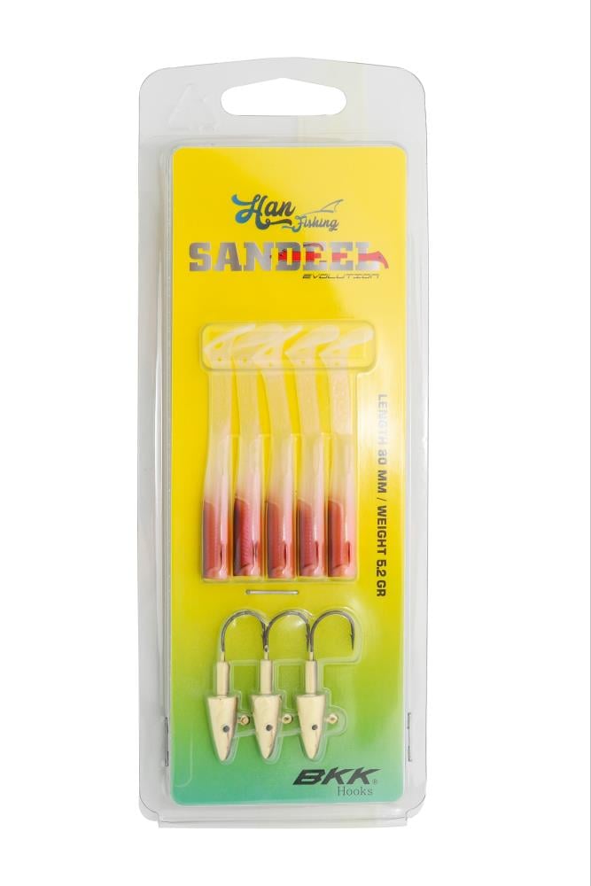 Hanfish Sandeel Silikon 80 mm #SL-812 Chinu BaitHAN FİSHİNG