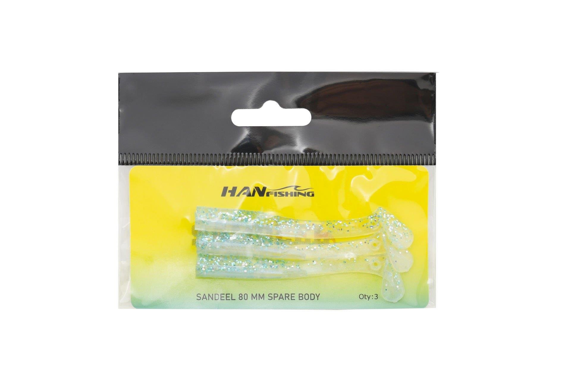 Hanfish Sandeel Silikon 80 mm Yedek Gövde SB-2010 Blue MagicHAN FİSHİNG