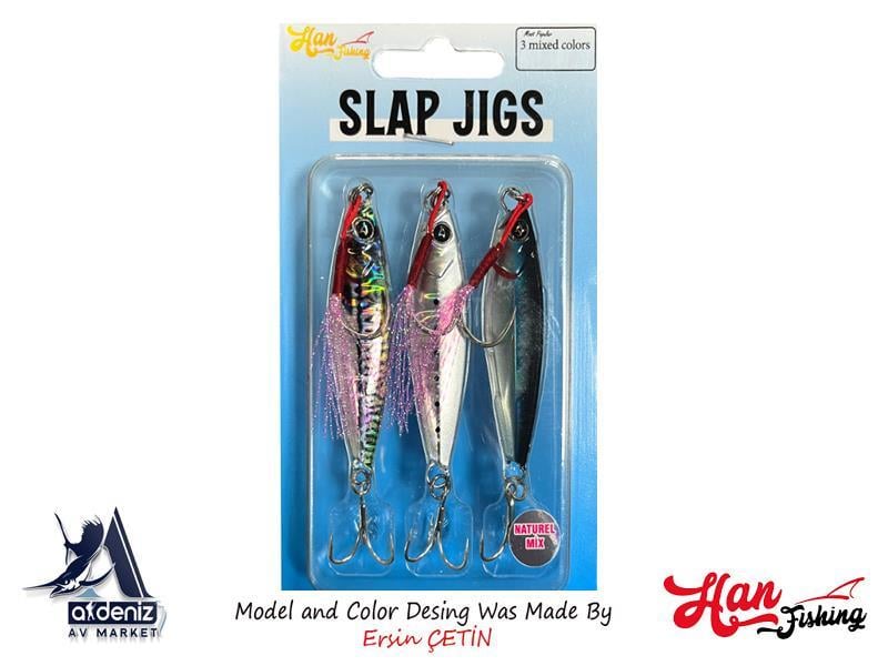 Hanfish Slap Jigs 15Gr  #Naturel Mix