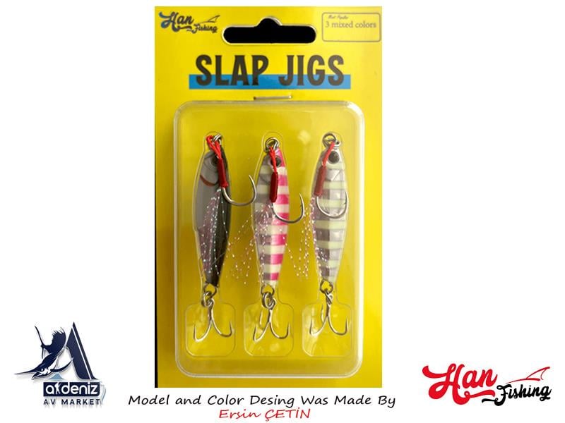 Hanfish Slap Jigs 7Gr  #Mix 3