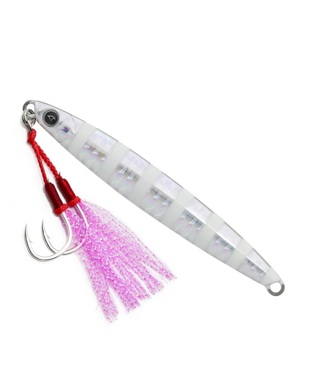 Hanfish Slap Slim Single Jigs 40 gr #Zebra GlowHAN FİSHİNG
