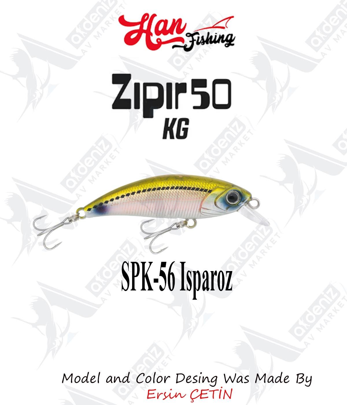 Hanfish Zıpır Kısa Gaga SPK-56 IsparozHAN FİSHİNG
