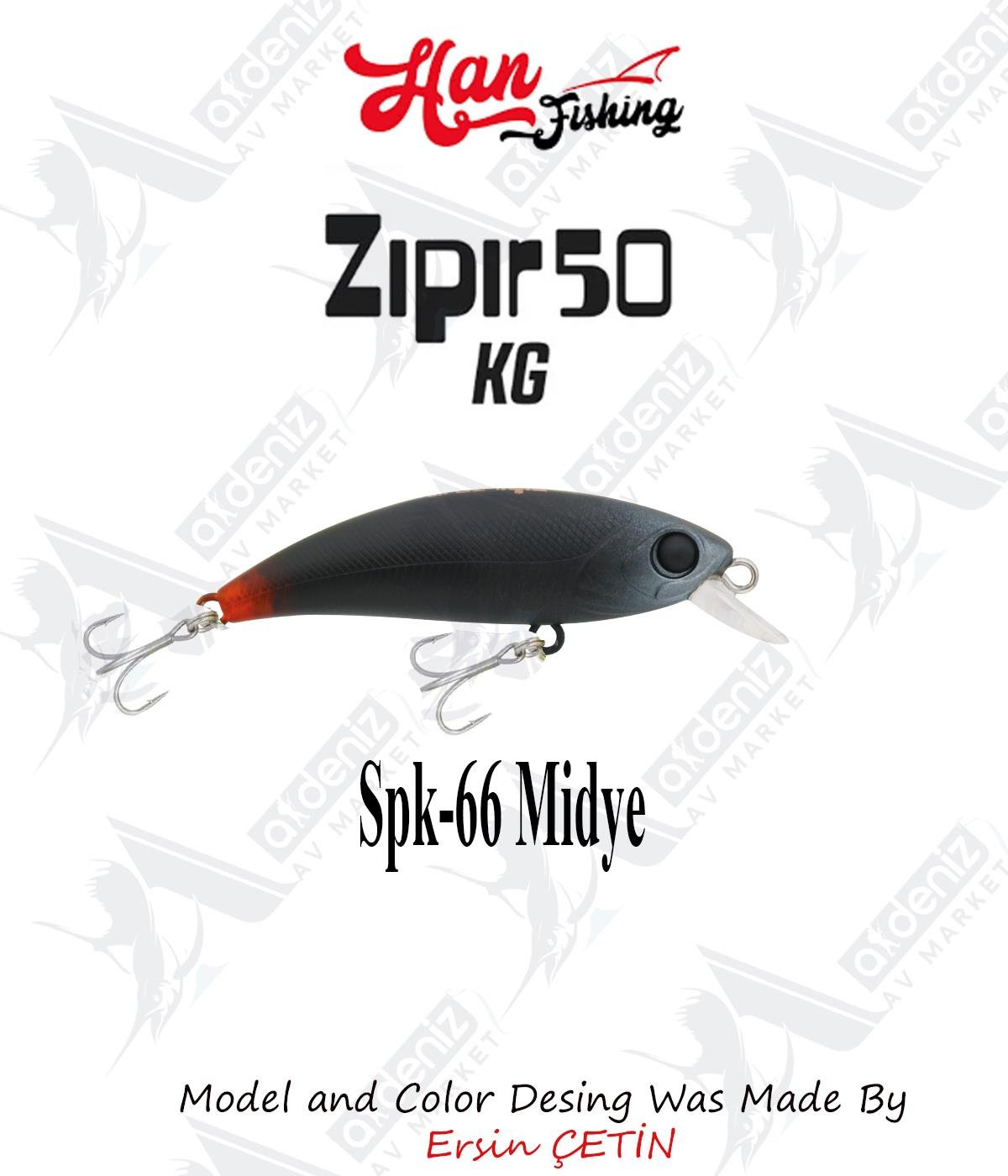 Hanfish Zıpır Kısa Gaga SPK-66 MidyeHAN FİSHİNG
