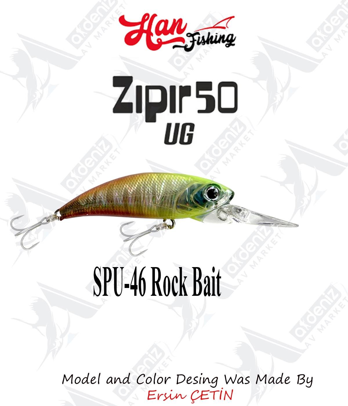 Hanfish Zıpır Uzun Gaga SPU-46 Rock BaitHAN FİSHİNG