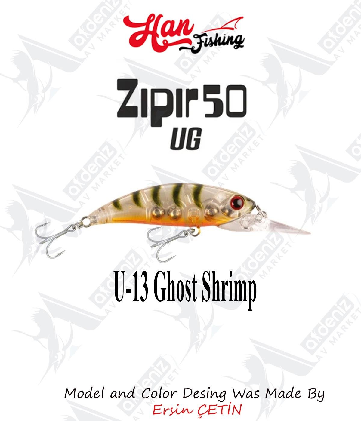 Hanfish Zıpır Uzun Gaga U-13 Ghost ShrimpHAN FİSHİNG