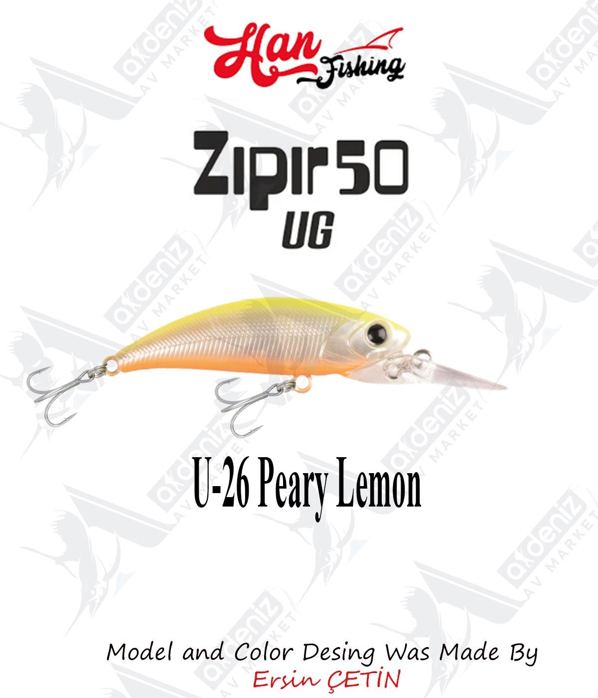 Hanfish Zıpır Uzun Gaga U-26 Peary LemonHAN FİSHİNG