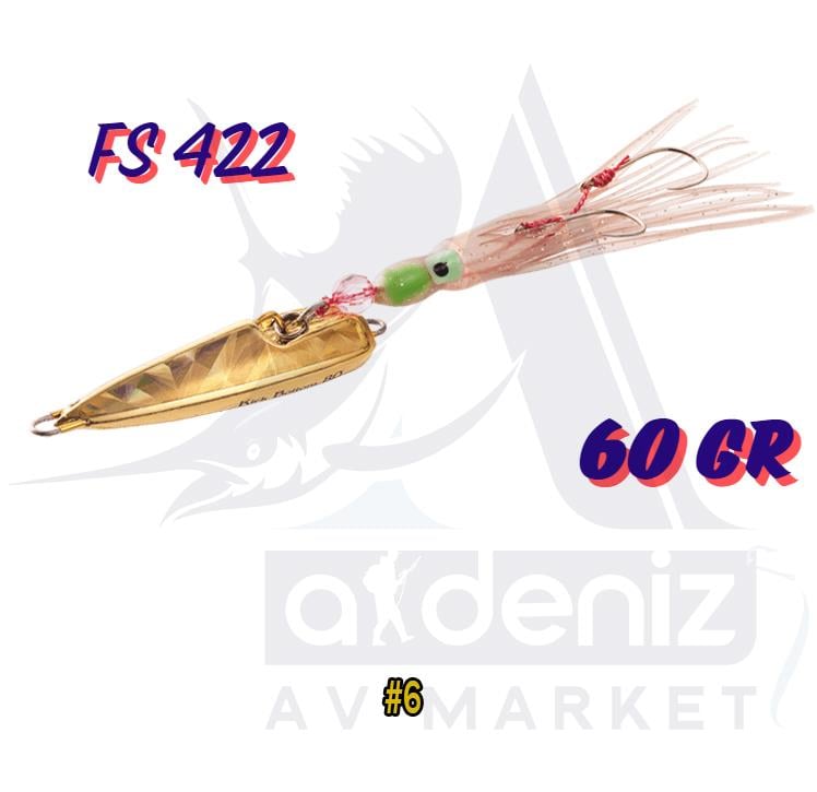 Hayabusa FS 422 Kick Bottom 60gr İnchiku Jig Suni Yem #6HAYABUSA