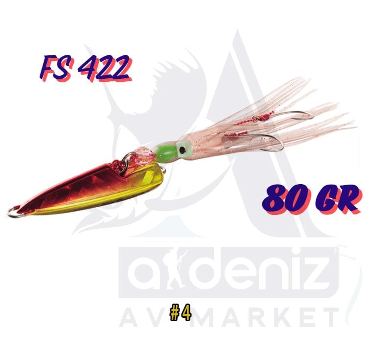 Hayabusa FS 422 Kick Bottom 80gr İnchiku Jig Suni Yem #4HAYABUSA