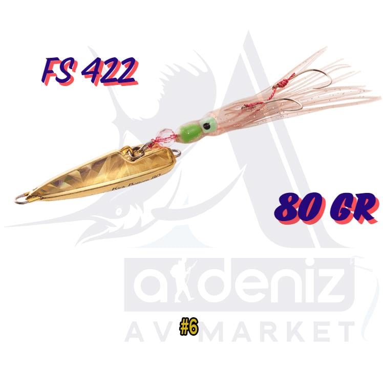 Hayabusa FS 422 Kick Bottom 80gr İnchiku Jig Suni Yem #6HAYABUSA
