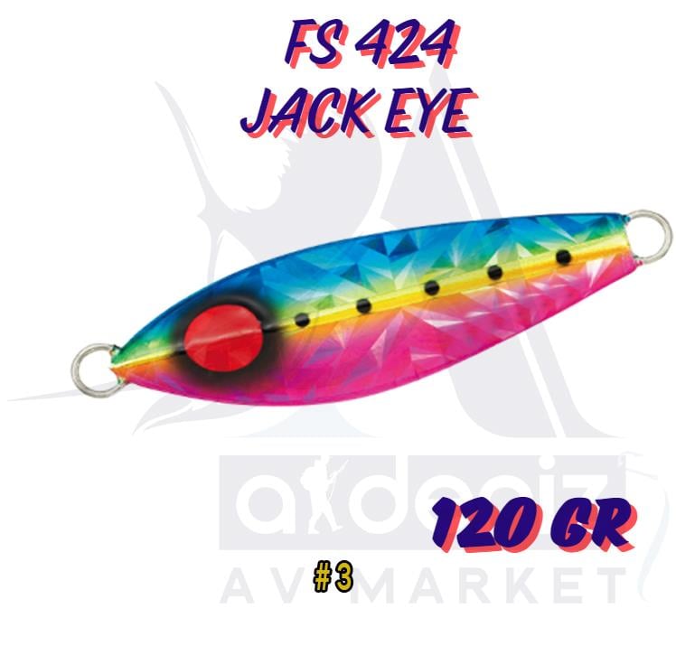 Hayabusa Fs 424 Jack Eye Slow Jig 120 gr 9 cm Color:3HAYABUSA
