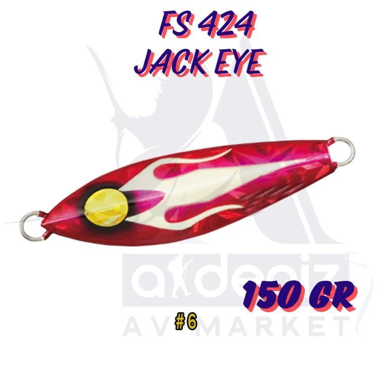 Hayabusa Fs 424 Jack Eye Slow Jig 150 gr 10 cm Color:6HAYABUSA