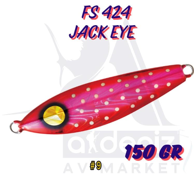 Hayabusa Fs 424 Jack Eye Slow Jig 150 gr 10 cm Color:9HAYABUSA