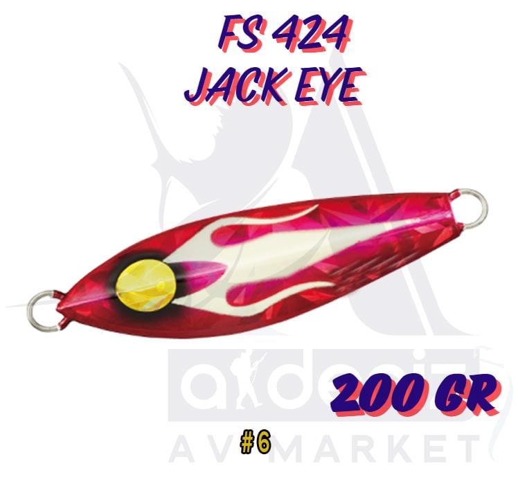 Hayabusa Fs 424 Jack Eye Slow Jig 200 gr 12 cm Color:6HAYABUSA