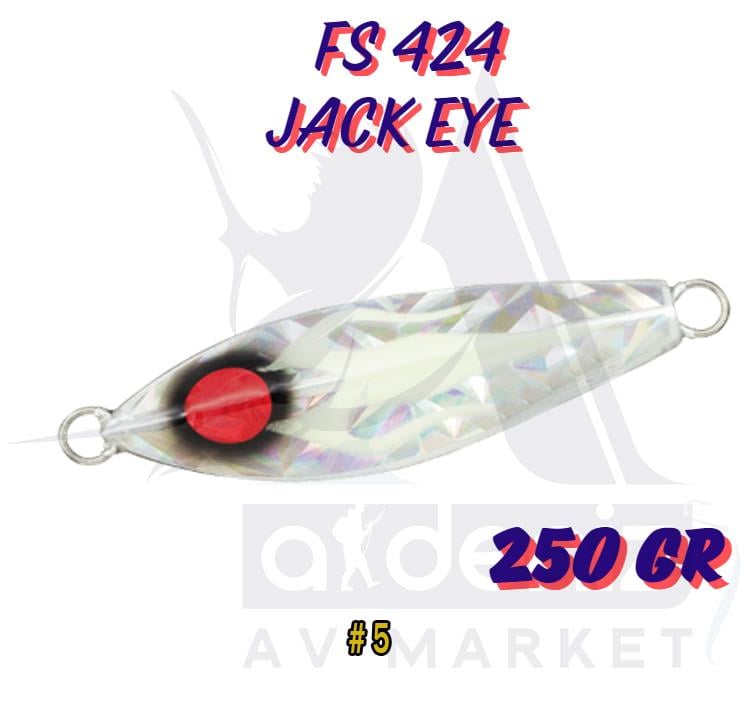 Hayabusa Fs 424 Jack Eye Slow Jig 250 gr 12 cm Color:5HAYABUSA