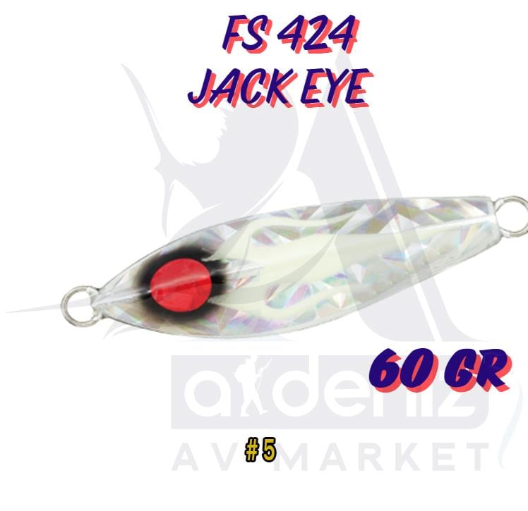 Hayabusa Fs 424 Jack Eye Slow Jig 60 gr 7 cm Color:5HAYABUSA
