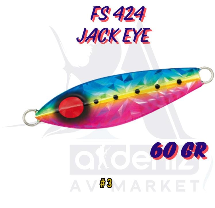Hayabusa Fs 424 Jack Eye Slow Jig 60 gr 7 cm Color:3HAYABUSA