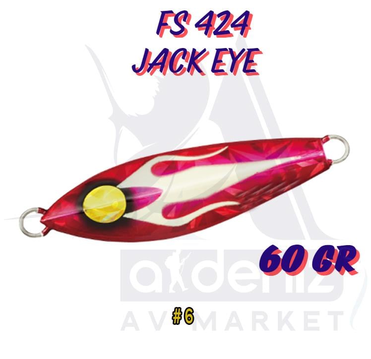 Hayabusa Fs 424 Jack Eye Slow Jig 60 gr 7 cm Color:6HAYABUSA