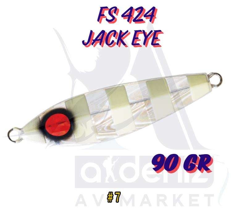Hayabusa Fs 424 Jack Eye Slow Jig 90 gr 8 cm Color:7HAYABUSA