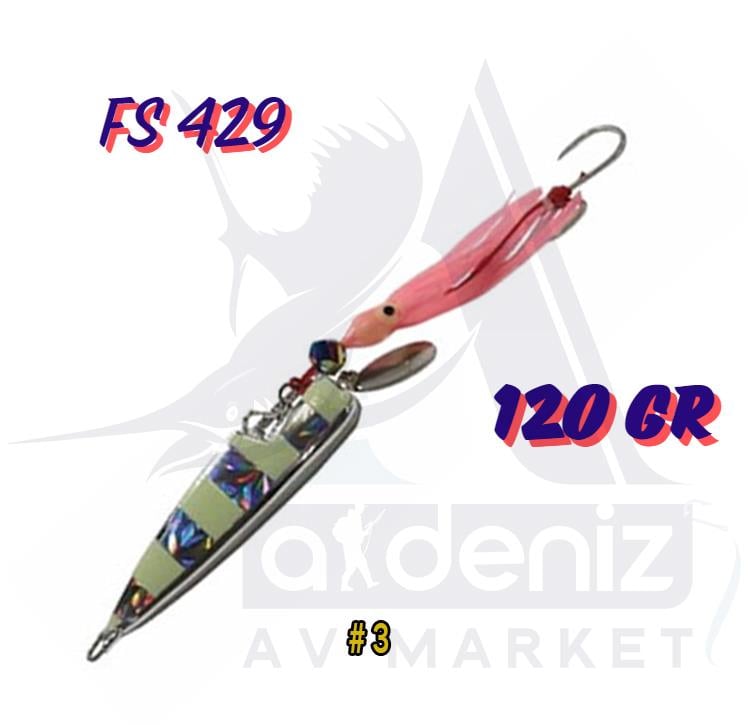 Hayabusa FS 429 Kick Bottom HD 120gr İnchiku Jig Suni Yem #3HAYABUSA