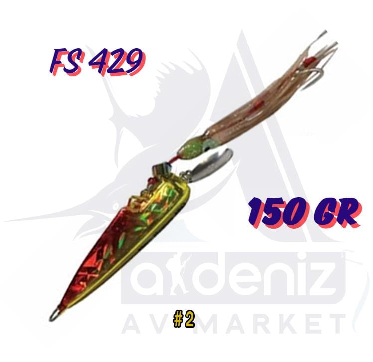 Hayabusa FS 429 Kick Bottom HD 150gr İnchiku Jig Suni Yem #2HAYABUSA