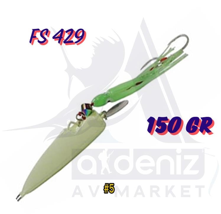 Hayabusa FS 429 Kick Bottom HD 150gr İnchiku Jig Suni Yem #5HAYABUSA
