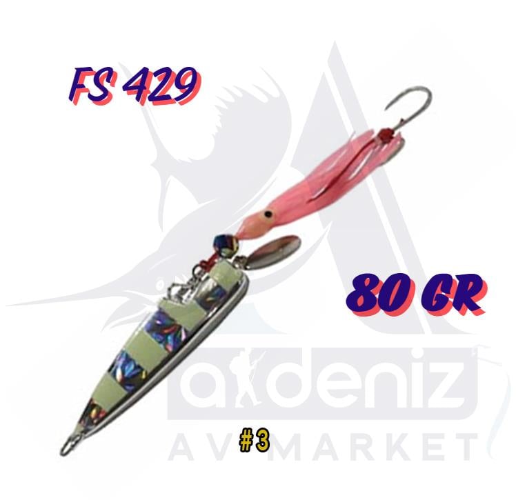 Hayabusa FS 429 Kick Bottom HD 80gr İnchiku Jig Suni Yem #3HAYABUSA
