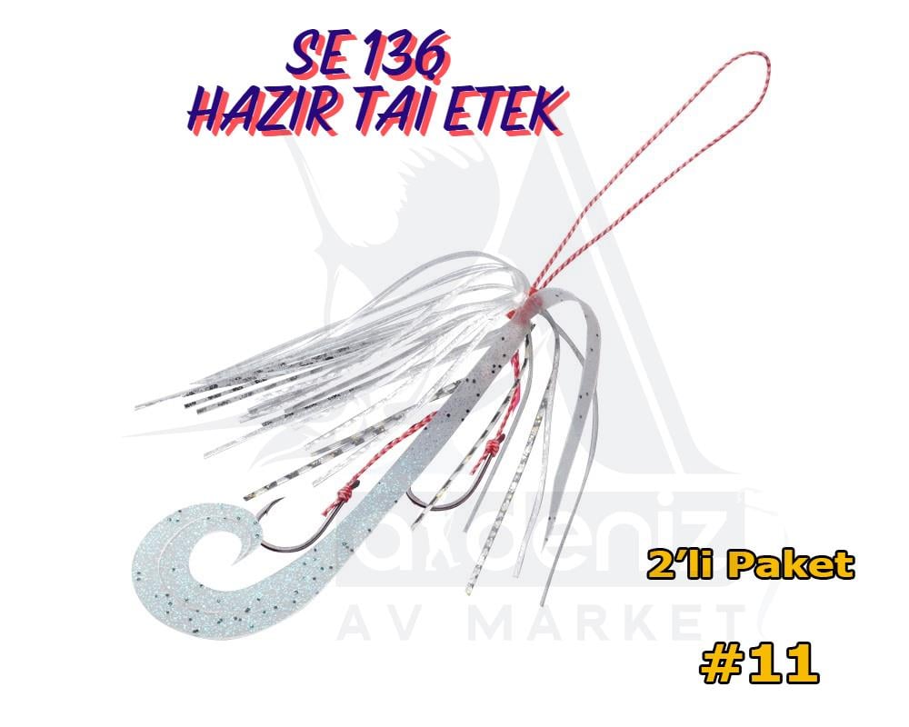 Hayabusa SE 136 Tai Rubber Free Slide Yedek Skirt (Etek) Assist İğneli Set #11HAYABUSA