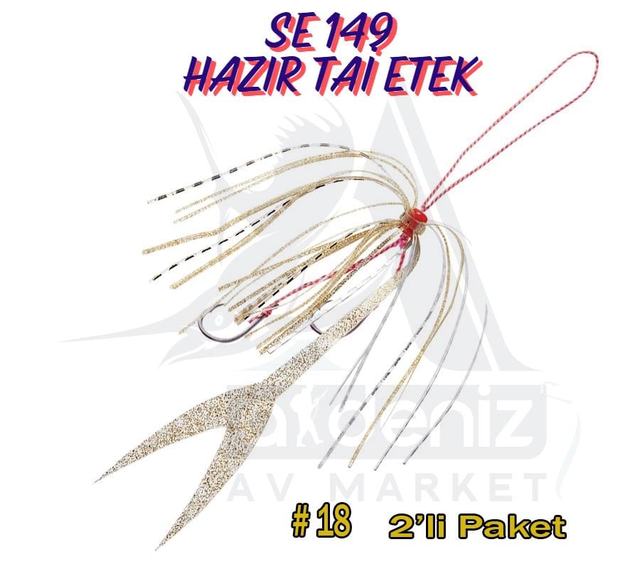 Hayabusa SE 149 Tai Rubber Free Slide Yedek Etekli Assist İğne Montajlı Set #18HAYABUSA
