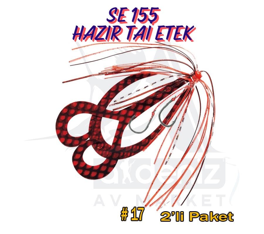 Hayabusa SE 155 Tai Rubber Free Slide Yedek Etek Assist İğne Montajlı Set #17HAYABUSA