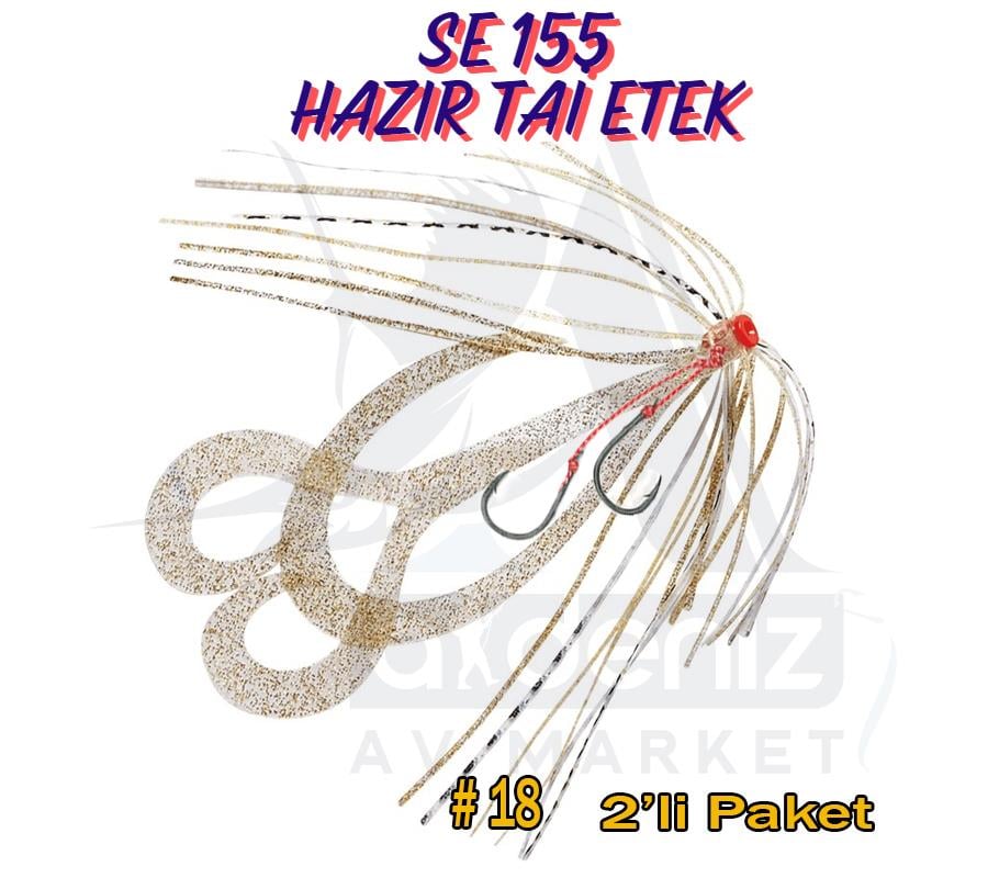 Hayabusa SE 155 Tai Rubber Free Slide Yedek Etek Assist İğne Montajlı Set #18HAYABUSA