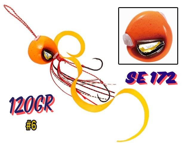 Hayabusa SE 172 Tai Rubber Free Slide SF Montalı Set 120gr Jig Suni yem #6HAYABUSA