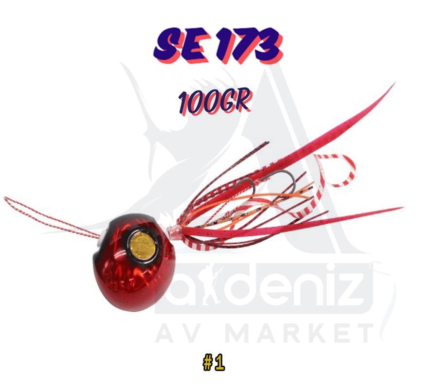 Hayabusa SE 173 Tai Rubber Free Slide VS Montajlı Set 100gr Jig Suni yem #1HAYABUSA
