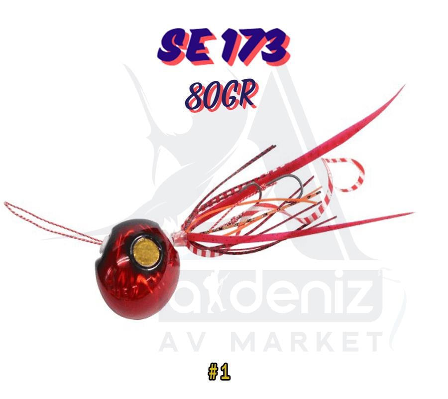 Hayabusa SE 173 Tai Rubber Free Slide VS Montajlı Set 80gr Jig Suni yem #1HAYABUSA