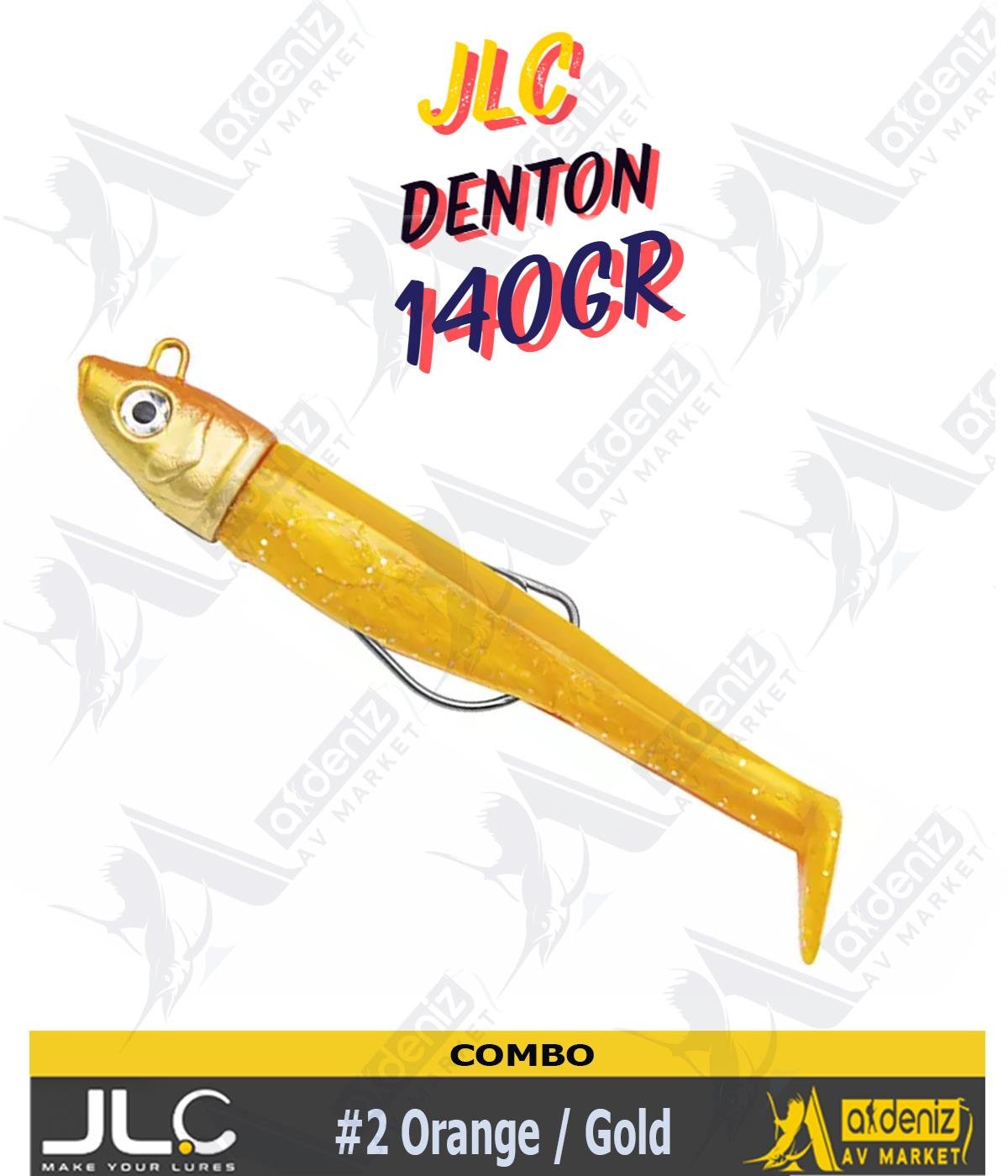 JLC Jigging A La Carta Denton Combo Silikon Balık 140 gr #2 Orange GoldJLC JİGGİNG A LA CARTA