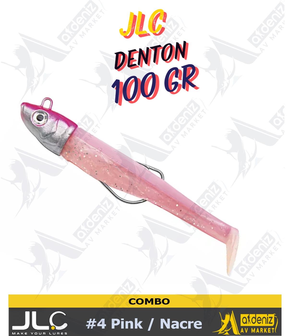 JLC Jigging A La Carta Denton Combo Silikon Balık 100 gr #4 Pink NacreJLC JİGGİNG A LA CARTA