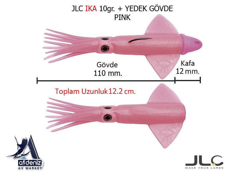 JLC Jigging A La Carta IKA 10 Gr #1 Pink