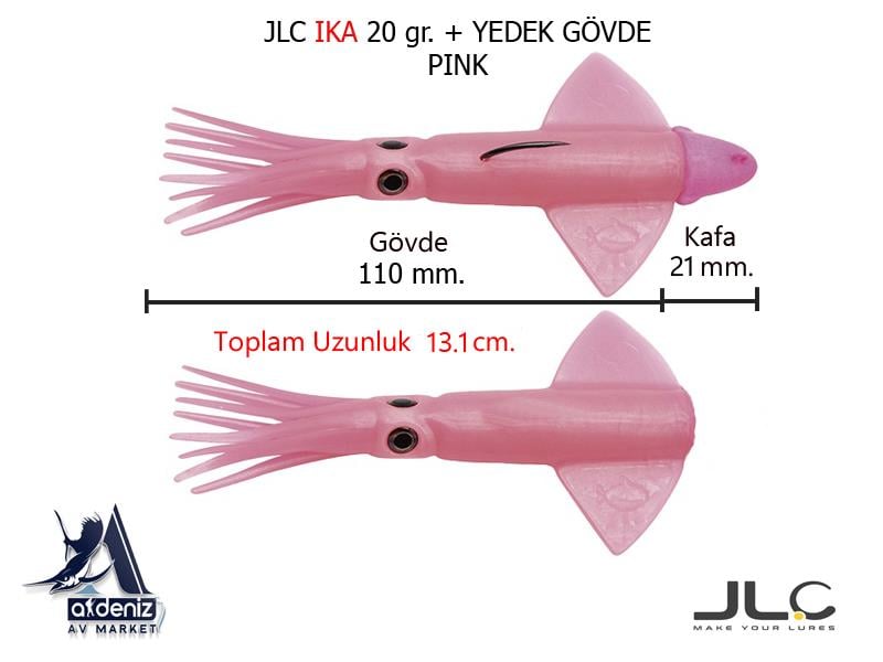 JLC Jigging A La Carta IKA 20 Gr #1 Pink