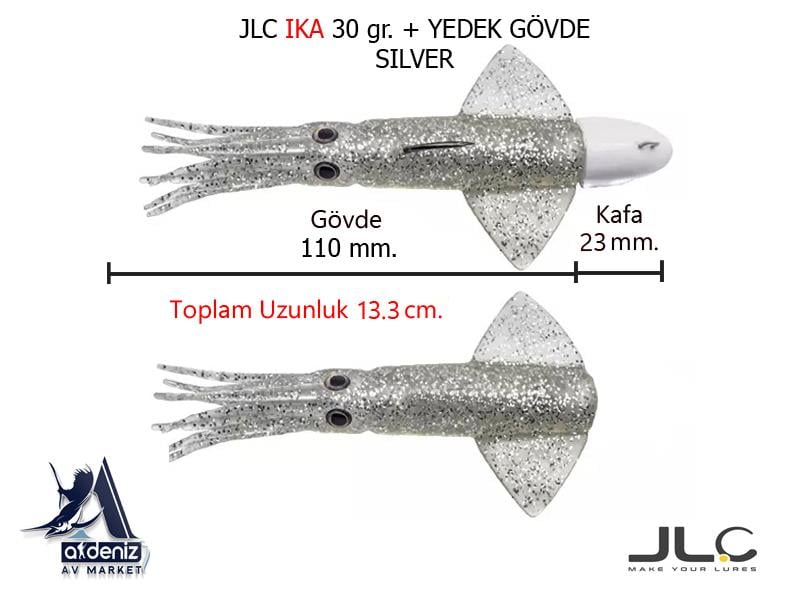 JLC Jigging A La Carta IKA 30 Gr #10 Silver