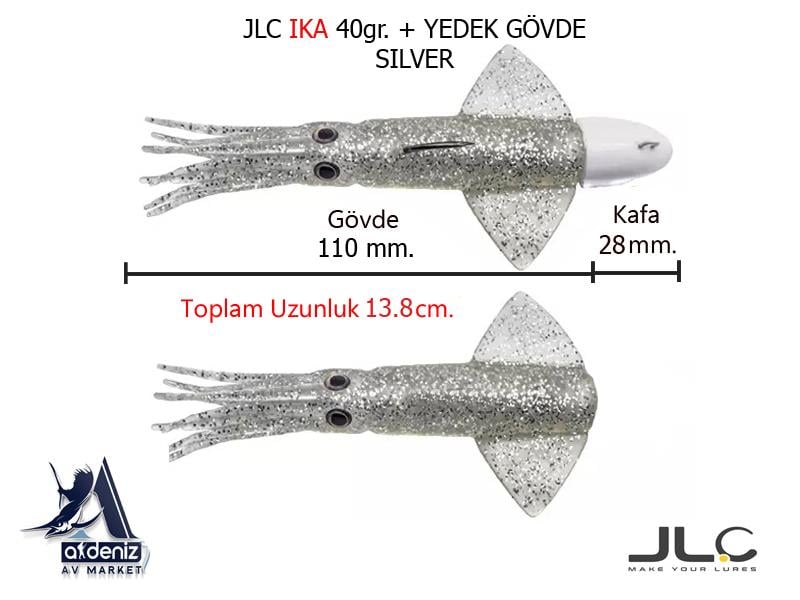 JLC Jigging A La Carta IKA 40 Gr #10 Silver