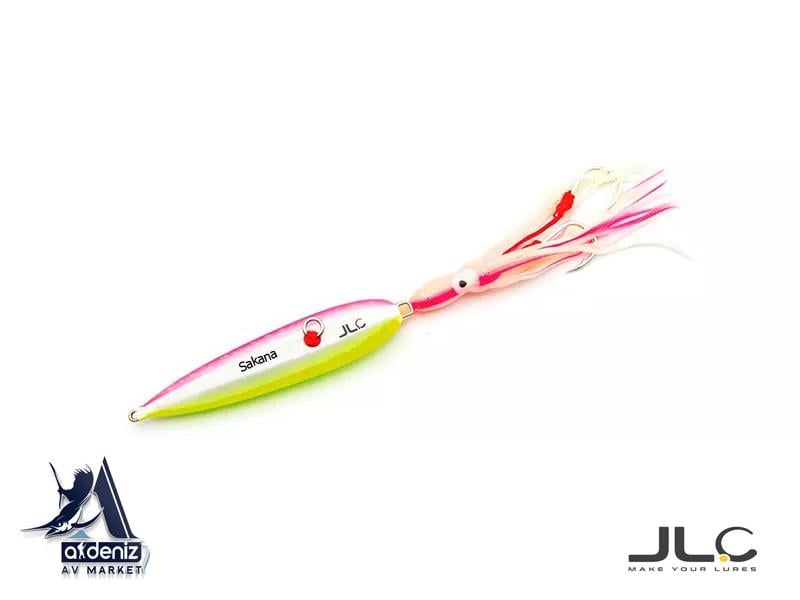JLC Jigging A La Carta INCHIKU SAKANA 140 gr Yellow Pink Glow