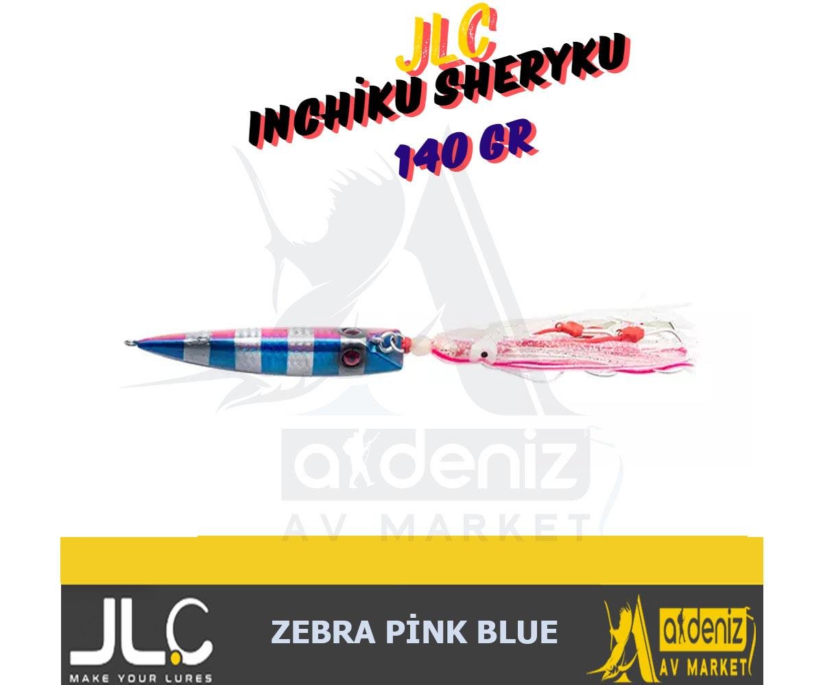 JLC Jigging A La Carta INCHIKU SHERYKU 140 gr Zebra Pink BlueJLC JİGGİNG A LA CARTA