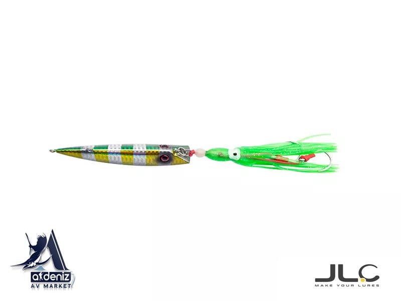 JLC Jigging A La Carta INCHIKU SHERYKU 140 gr Zebra Yellow Green