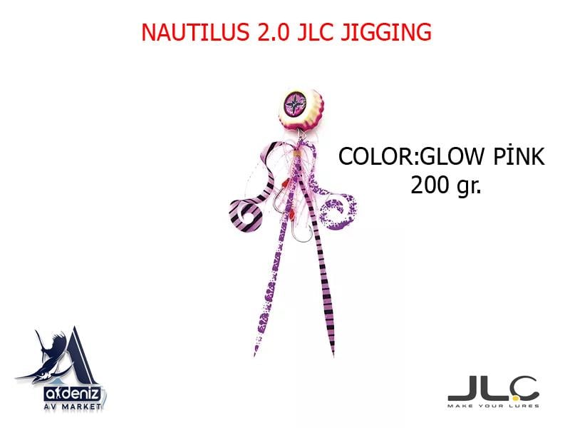 JLC Jigging A La Carta NAUTILUS 2.0 200 Gr #1 Glow Pink