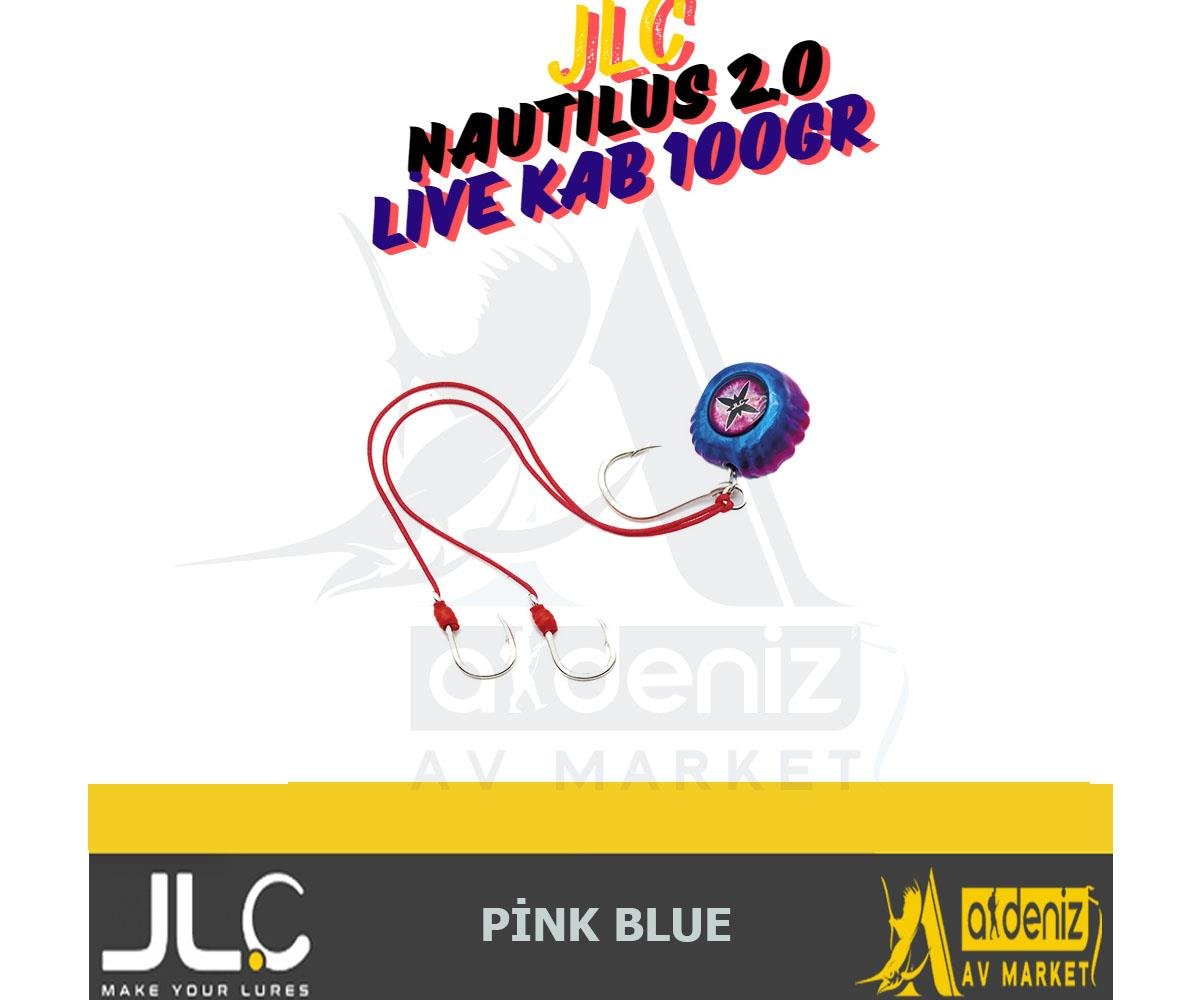 JLC Jigging A La Carta NAUTILUS 2.0 Live Kab 100 Gr #2 Pink BlueJLC JİGGİNG A LA CARTA