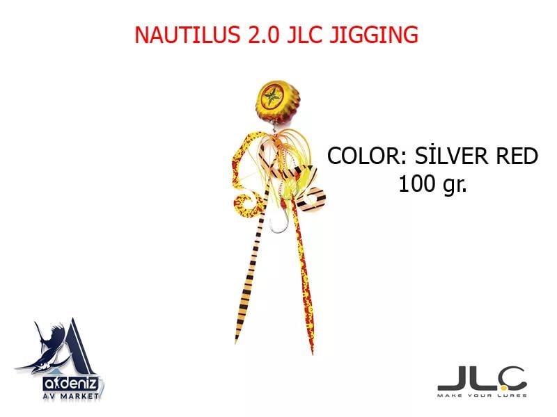 JLC Jigging A La Carta NAUTILUS 2.0 100 Gr Gold Red